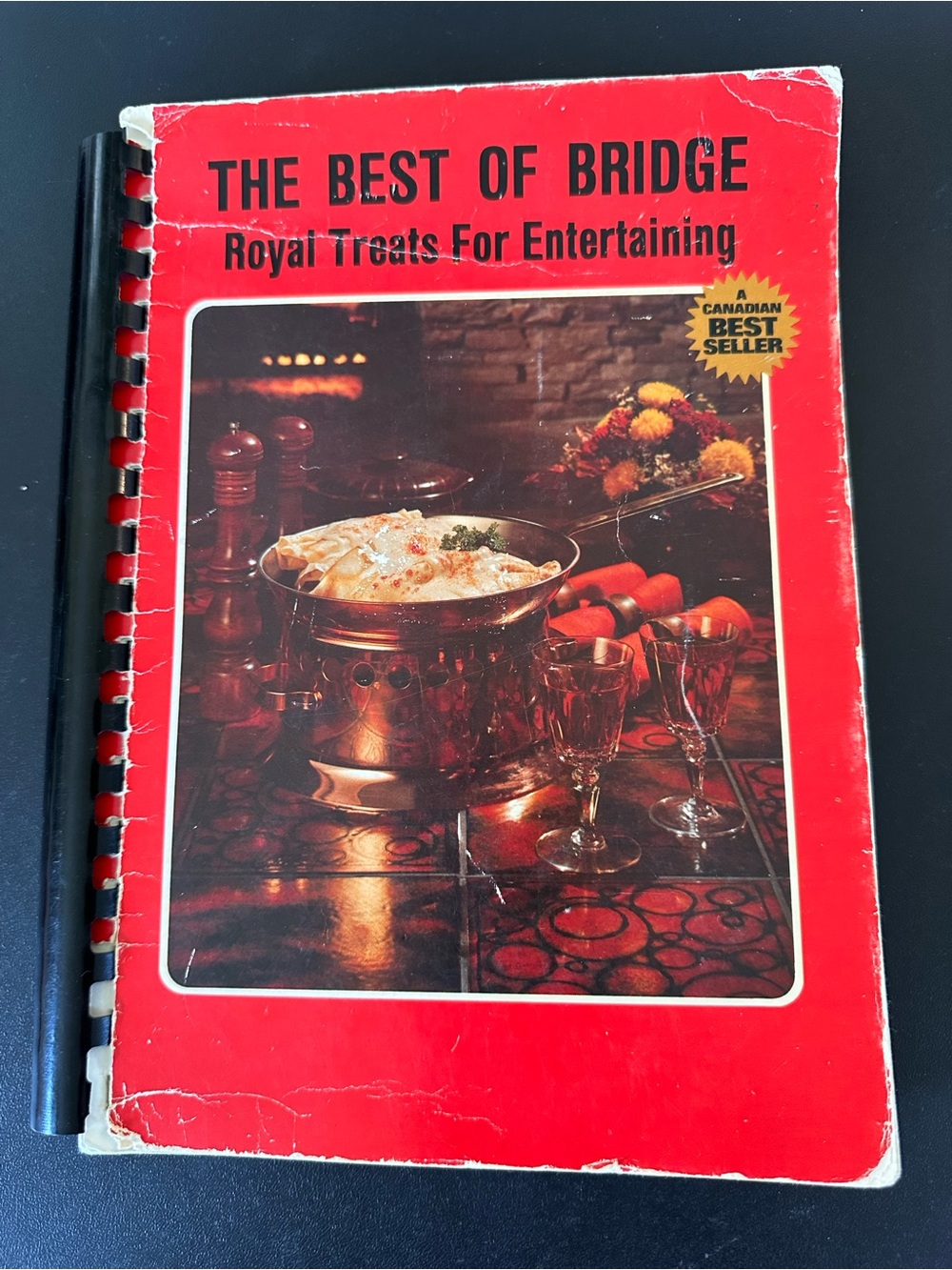 2️⃣Vintage The Best of Bridge Cookbook 3rd Edition 1976